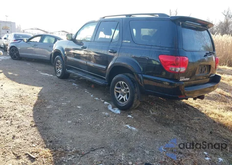 2005 Toyota Sequoia Limited V8 z USA, uszkodzony, nr VIN 5TDBT48A85S250580